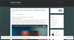 Desktop Screenshot of ibrahimars.wordpress.com