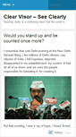 Mobile Screenshot of clearvisor.wordpress.com