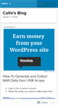 Mobile Screenshot of calfo.wordpress.com