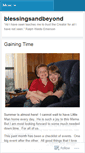 Mobile Screenshot of blessingsandbeyond.wordpress.com