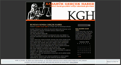 Desktop Screenshot of karabukgercekhaber.wordpress.com