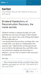 Mobile Screenshot of herlist.wordpress.com
