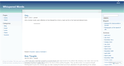 Desktop Screenshot of jonsoh.wordpress.com