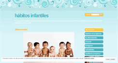 Desktop Screenshot of habitosinfantiles.wordpress.com