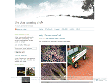 Tablet Screenshot of bludogrunningclub.wordpress.com
