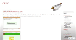 Desktop Screenshot of ceibo.wordpress.com