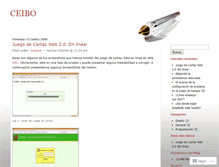 Tablet Screenshot of ceibo.wordpress.com