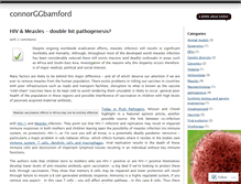 Tablet Screenshot of connorggbamford.wordpress.com