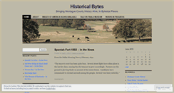 Desktop Screenshot of historicalbytes.wordpress.com