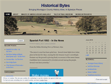 Tablet Screenshot of historicalbytes.wordpress.com