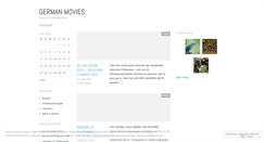 Desktop Screenshot of germanmovies.wordpress.com