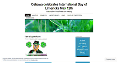 Desktop Screenshot of oshawalimericks.wordpress.com