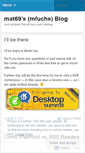 Mobile Screenshot of mat69.wordpress.com