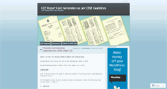 Desktop Screenshot of ccesoftware.wordpress.com