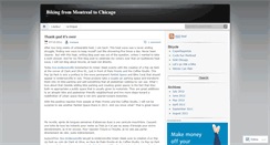 Desktop Screenshot of bikingmtltochi.wordpress.com