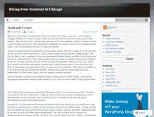 Tablet Screenshot of bikingmtltochi.wordpress.com