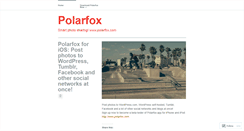 Desktop Screenshot of polarfoxapp.wordpress.com