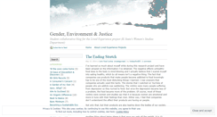 Desktop Screenshot of ecofeminista.wordpress.com