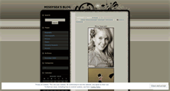 Desktop Screenshot of missysea.wordpress.com