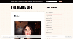 Desktop Screenshot of heidewrite.wordpress.com
