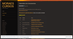 Desktop Screenshot of moraescursos.wordpress.com