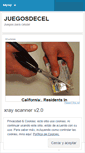 Mobile Screenshot of juegosdecel.wordpress.com