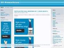 Tablet Screenshot of pomathron.wordpress.com
