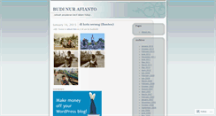 Desktop Screenshot of budiiiiiiiii.wordpress.com