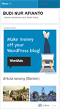 Mobile Screenshot of budiiiiiiiii.wordpress.com
