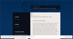 Desktop Screenshot of livelife2011.wordpress.com