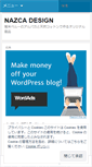 Mobile Screenshot of nazcadesign.wordpress.com