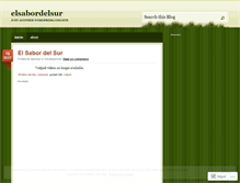 Tablet Screenshot of elsabordelsur.wordpress.com