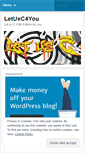 Mobile Screenshot of letusc4you.wordpress.com