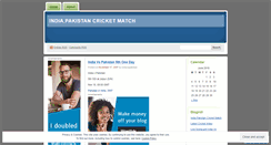Desktop Screenshot of indiavspakistan.wordpress.com