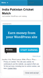 Mobile Screenshot of indiavspakistan.wordpress.com