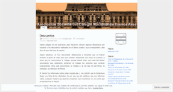 Desktop Screenshot of docentescnba.wordpress.com