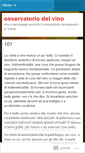 Mobile Screenshot of osservatoriodelvino.wordpress.com