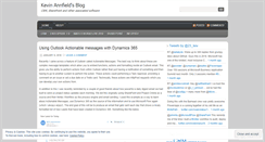 Desktop Screenshot of kevinannfield.wordpress.com