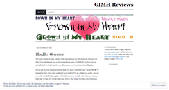 Desktop Screenshot of gimhreviews.wordpress.com