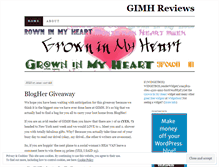 Tablet Screenshot of gimhreviews.wordpress.com