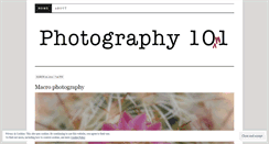 Desktop Screenshot of photography1on1.wordpress.com