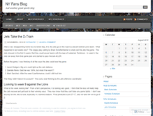 Tablet Screenshot of nyfanatic.wordpress.com