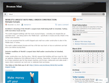 Tablet Screenshot of bramanmini.wordpress.com