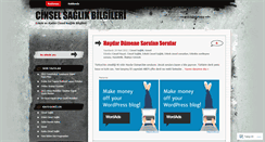 Desktop Screenshot of cinselsaglikbilgileri.wordpress.com