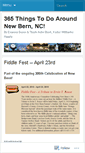 Mobile Screenshot of 365newbernnc.wordpress.com