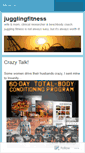 Mobile Screenshot of jugglingfitness.wordpress.com