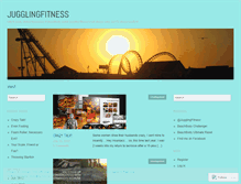 Tablet Screenshot of jugglingfitness.wordpress.com