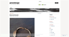Desktop Screenshot of janeedesign.wordpress.com