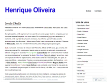 Tablet Screenshot of henrikoliveira.wordpress.com