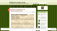 Desktop Screenshot of canalelsalvador.wordpress.com